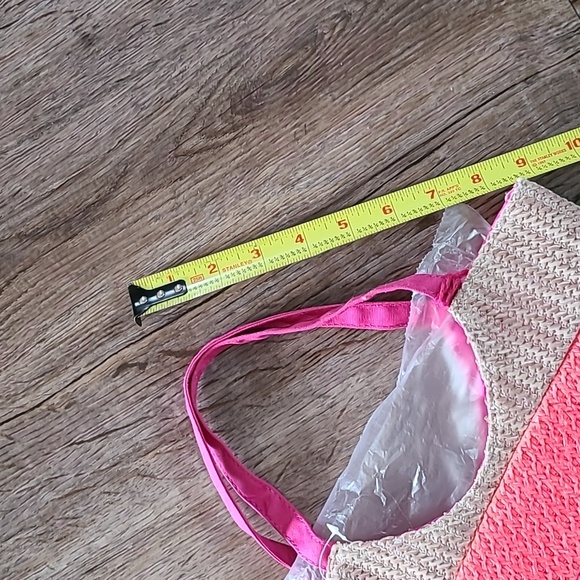 CUTE, COLORFUL SUMMERTIME STRAW BAG - Picture 7 of 7